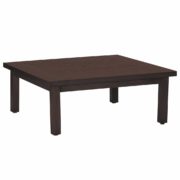 CLUB ALUMINUM SQUARE COFFEE TABLE