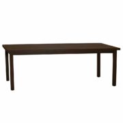 CLUB ALUMINUM RECTANGULAR DINING TABLE