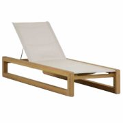 MALTA TEAK CHAISE LOUNGE